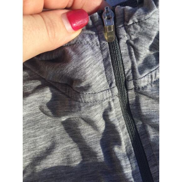 Toad & Co Womens Long Sleeve Shirt Size Medium Hooded Gray Grey Gorpcore Outdoor - Picture 5 of 12